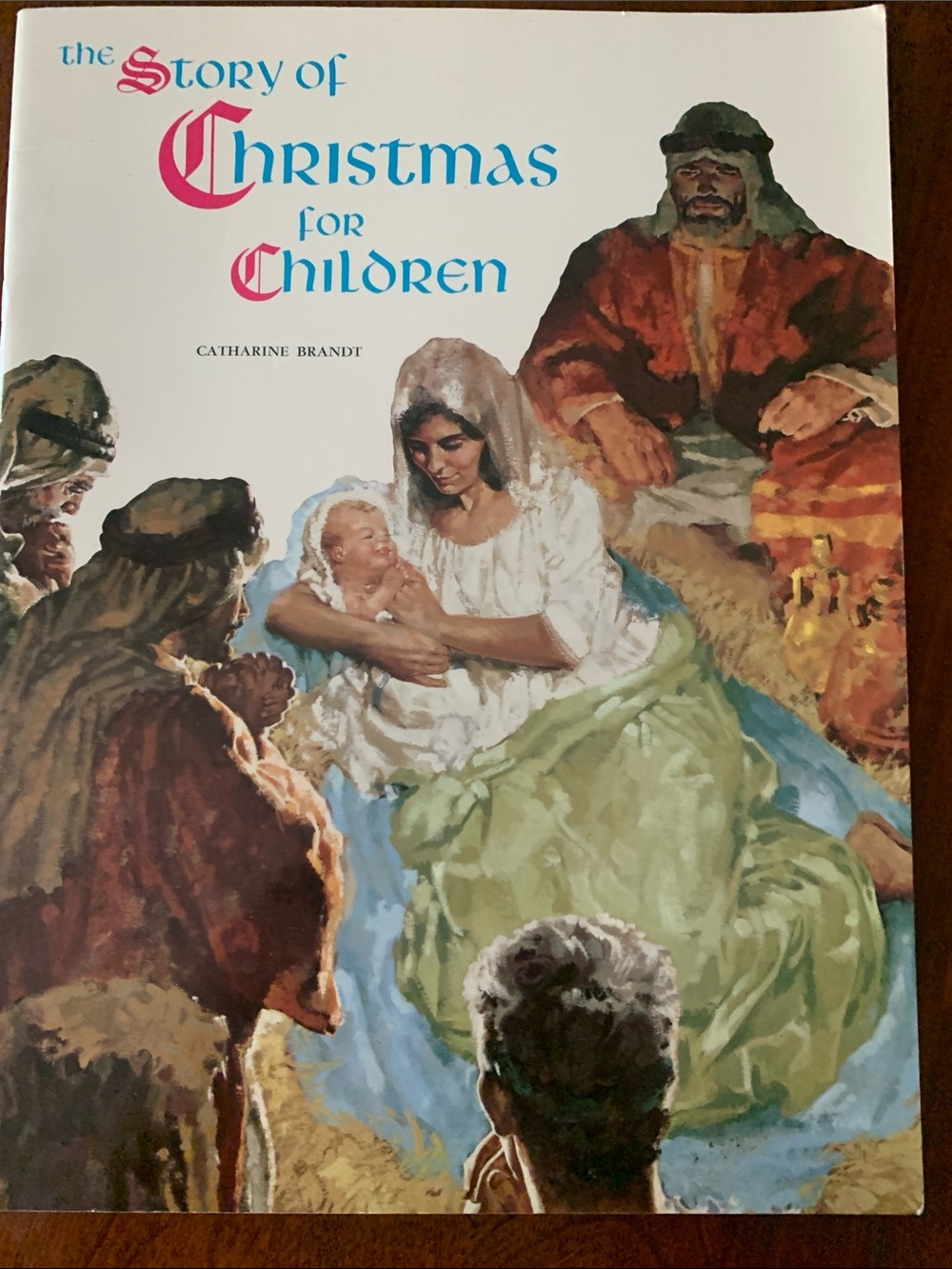 Vintage 1974 Softcover Book: The Story of Christmas for Children